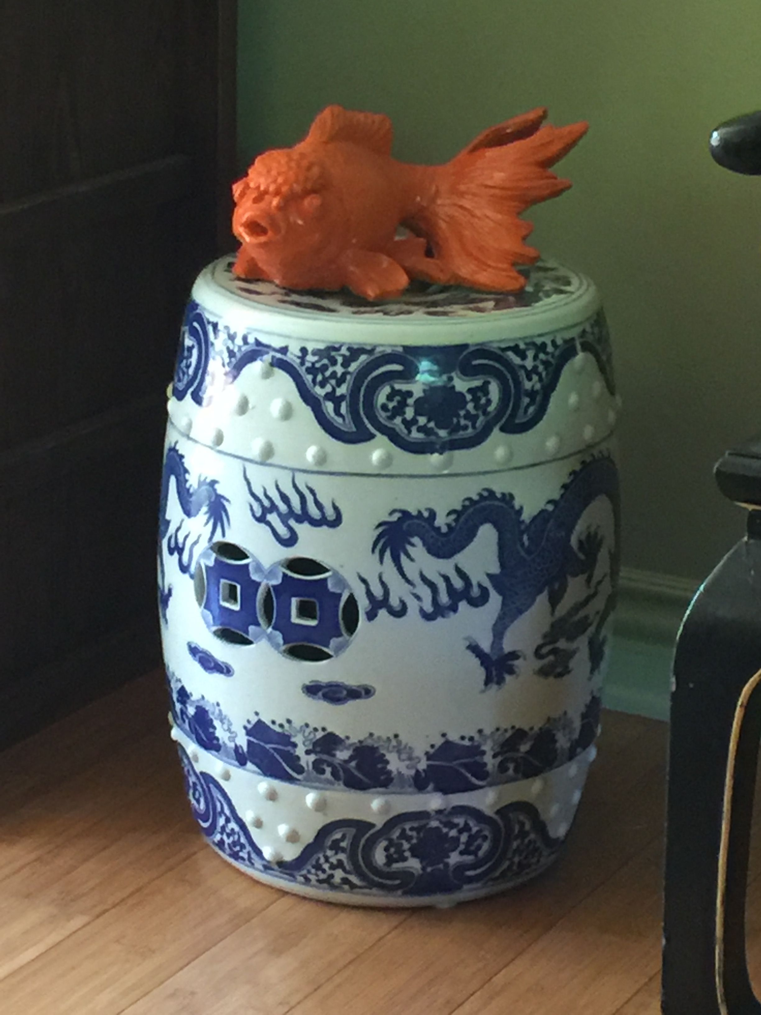 Chinese Porcelain Garden Stool Chinese Porcelain Garden Stool