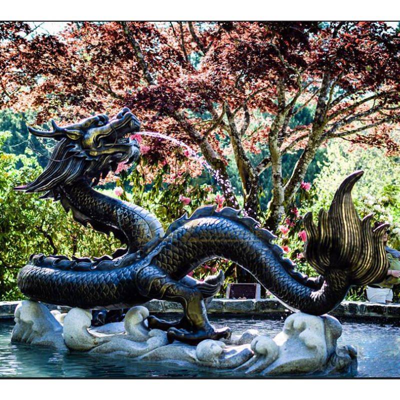 The Dragon Of Falkenberg Castle Moat Lawn Statue Dragon Garden