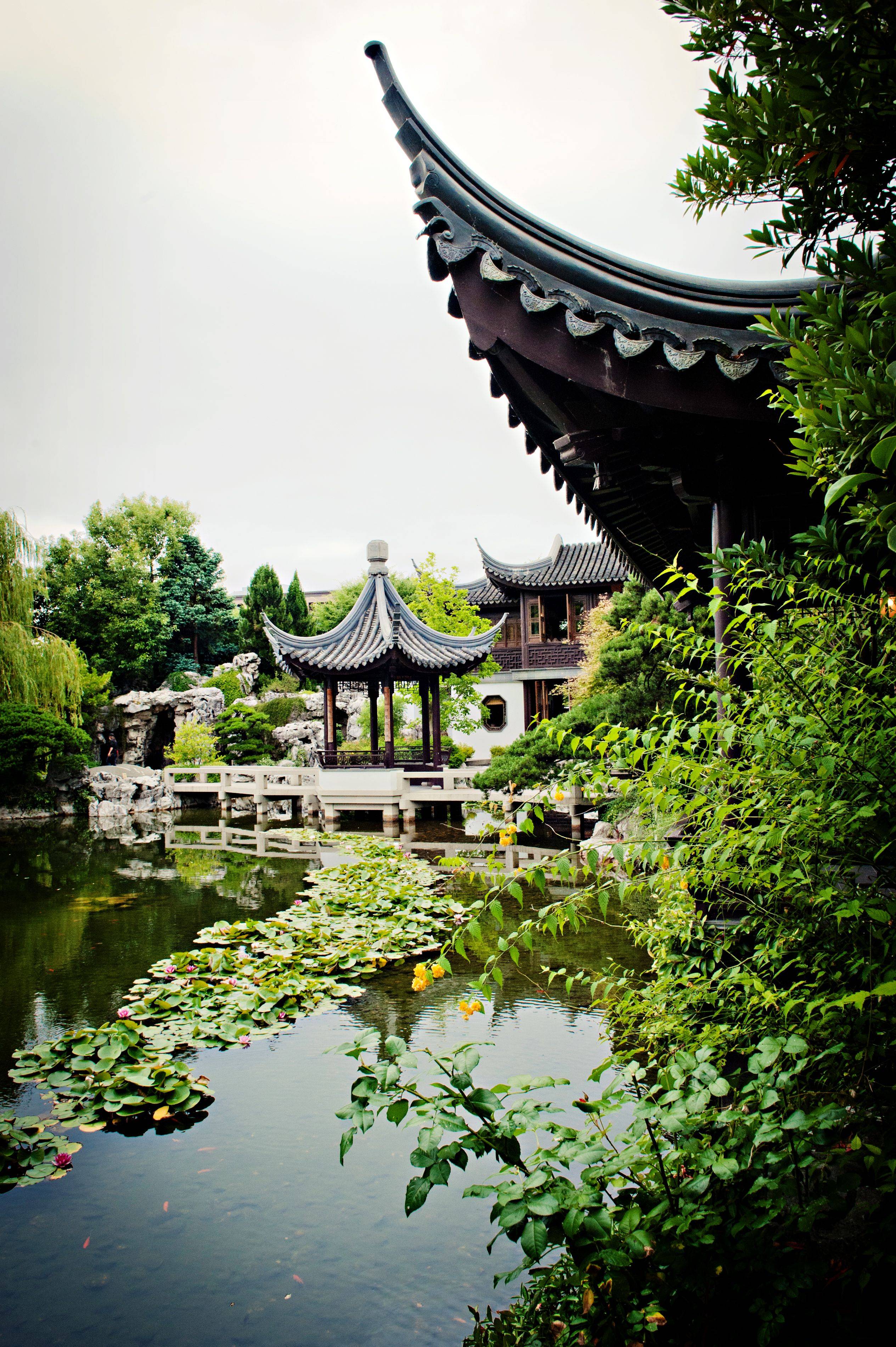 Portland Downtown Chinese Garden Chinese Garden