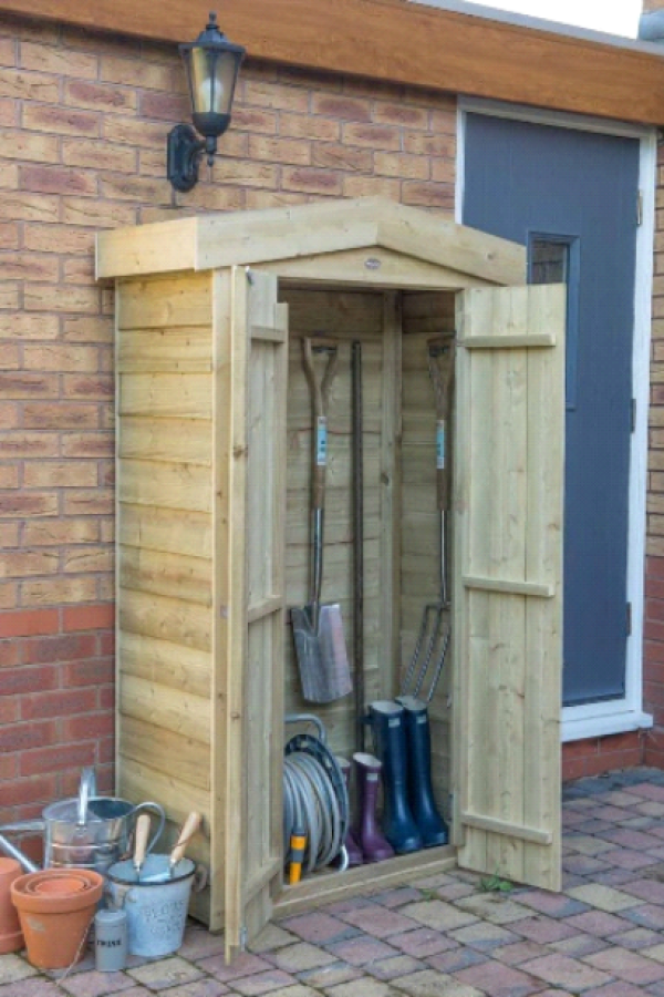 Reverse Apex Overlap Wooden Shed Diy