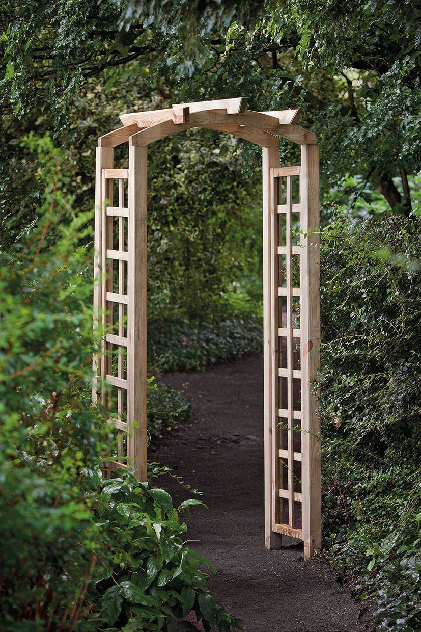 Metal Garden Arch Trellis Ideas