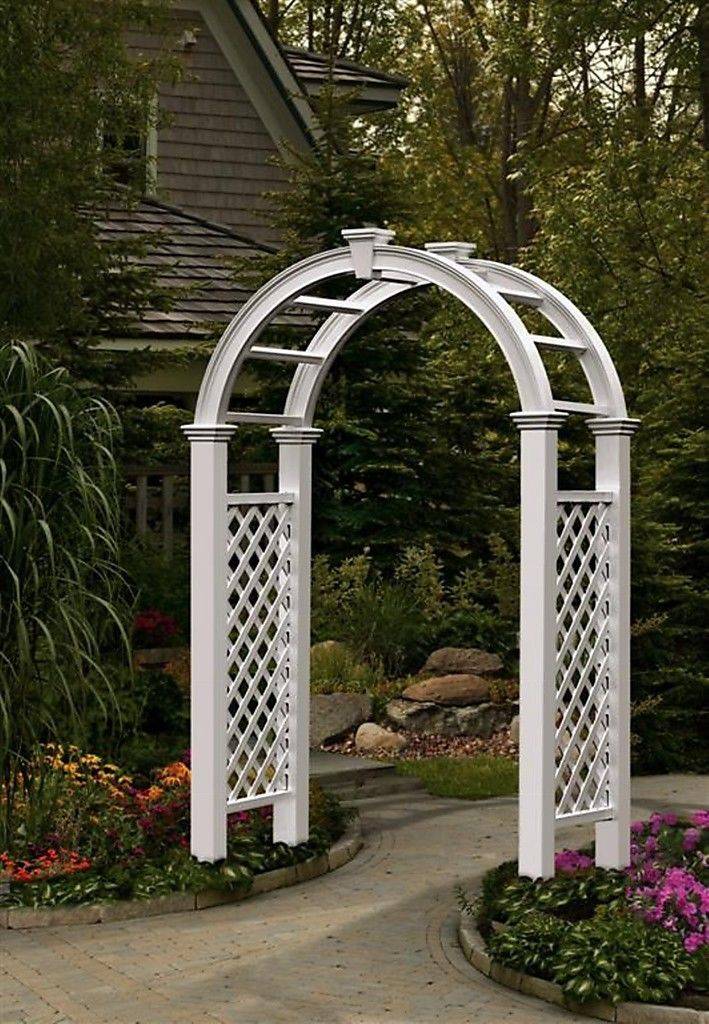 Rectangular Trellis Garden Arch