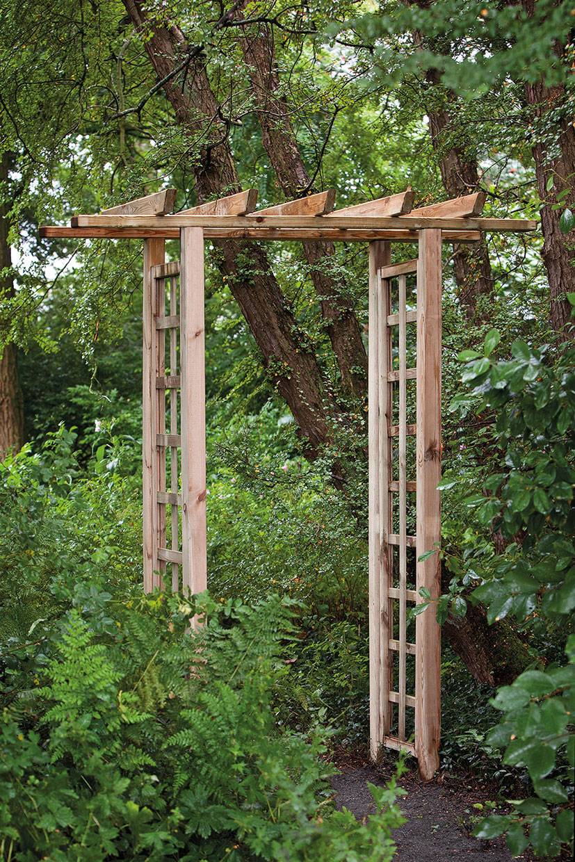 Stunning Creative Diy Garden Archway Design Ideas