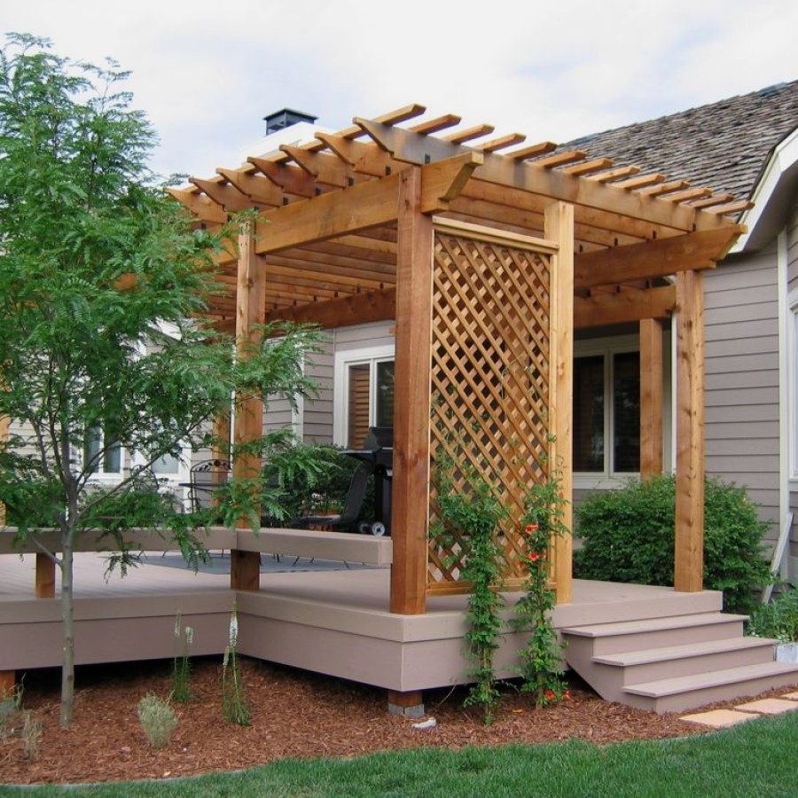 Pergolas Decking Real Cedar Outdoor Pergola