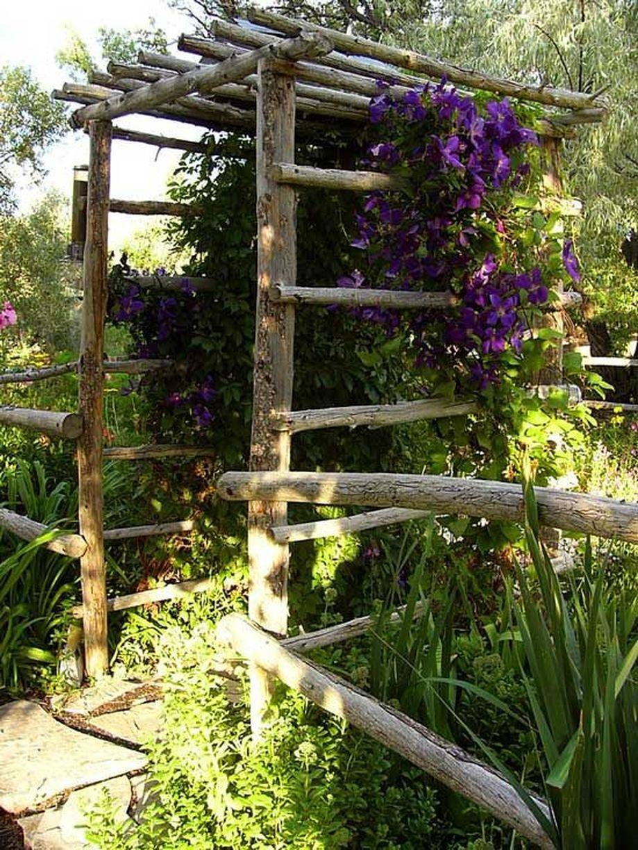 Stunning Creative Diy Garden Archway Design Ideas