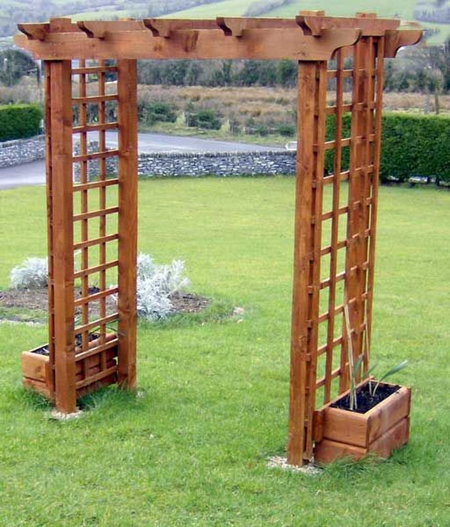 Stunning Creative Diy Garden Archway Design Ideas