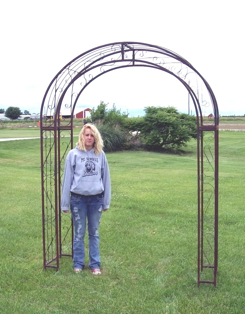 Rectangular Trellis Garden Arch