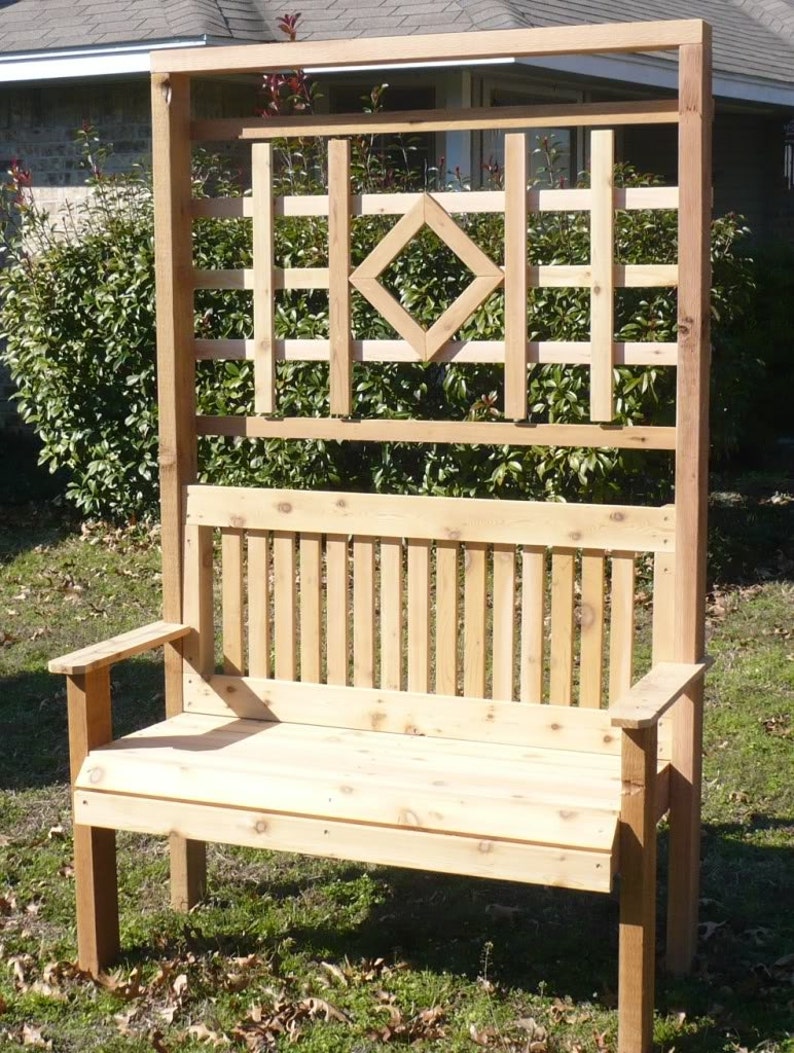 Garden Arbor Bench Design Ideas