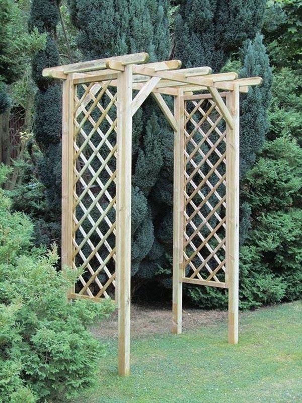 Stunning Creative Diy Garden Archway Design Ideas