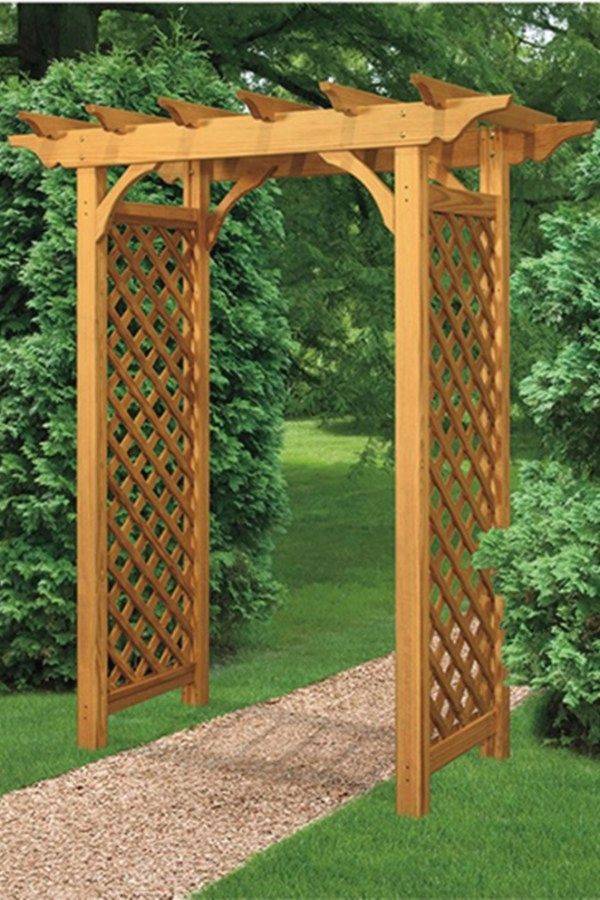 Easy Diy Garden Arbor