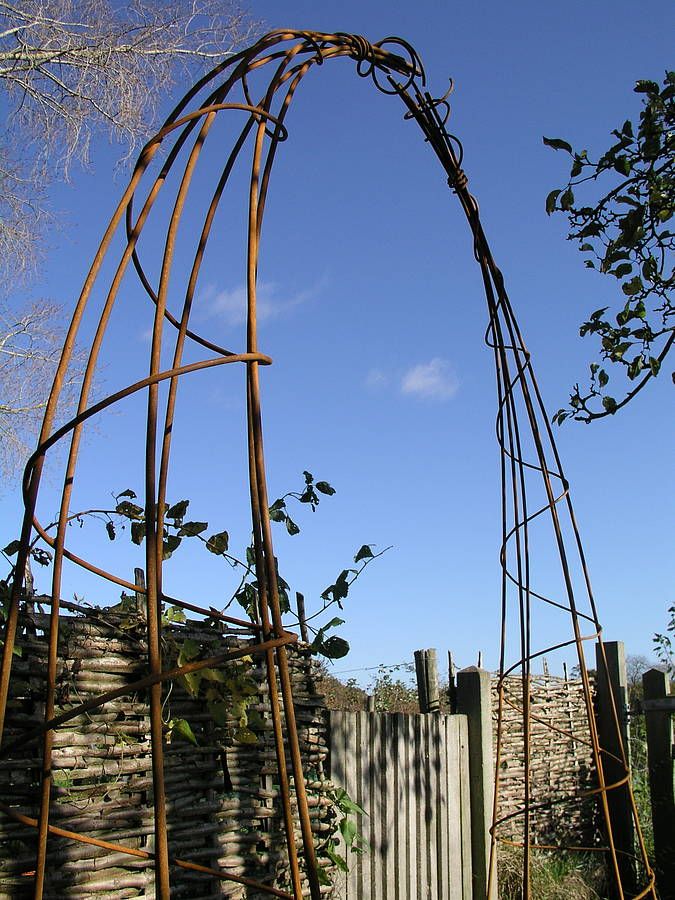 Rebar Grape Arbor Grape Arbor