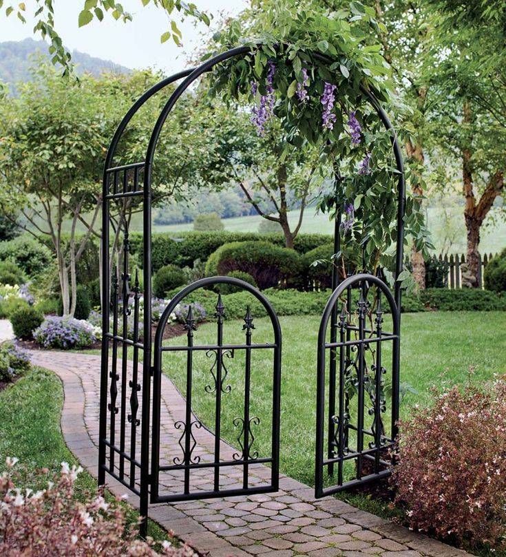 19 Solid Metal Garden Arches Ideas To Consider SharonSable