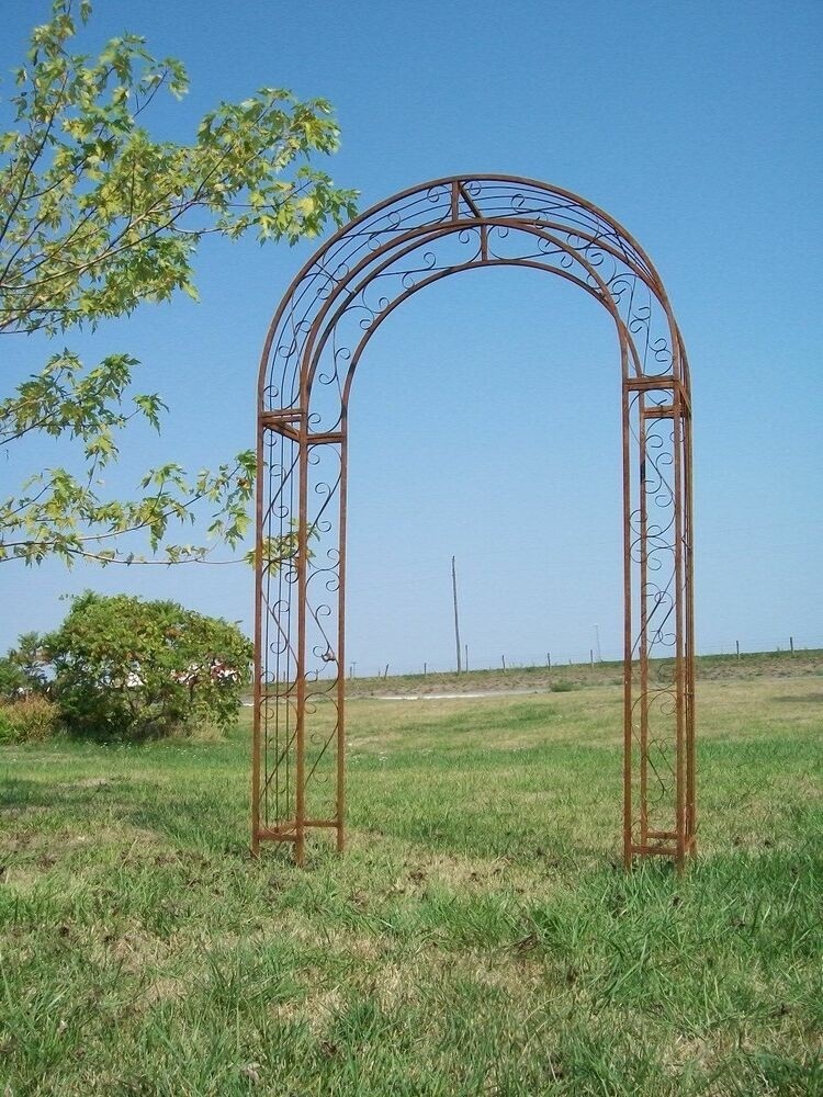 Black Metal Garden Arch York Art Decorations Smart Garden
