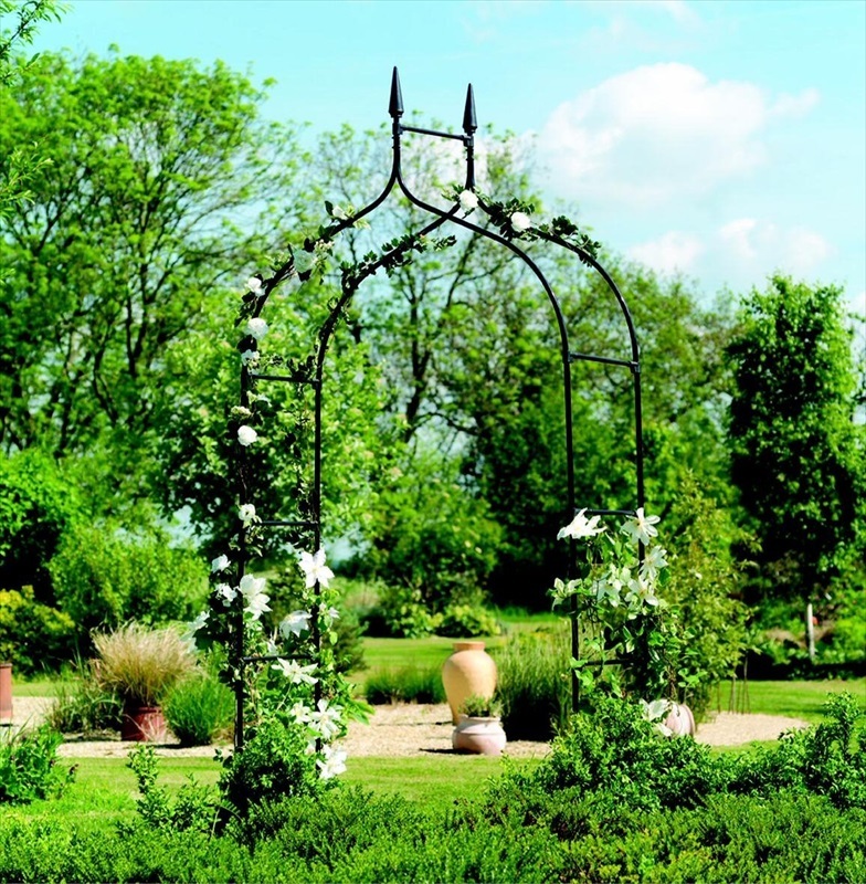Gothic Garden Arch Plant Supports