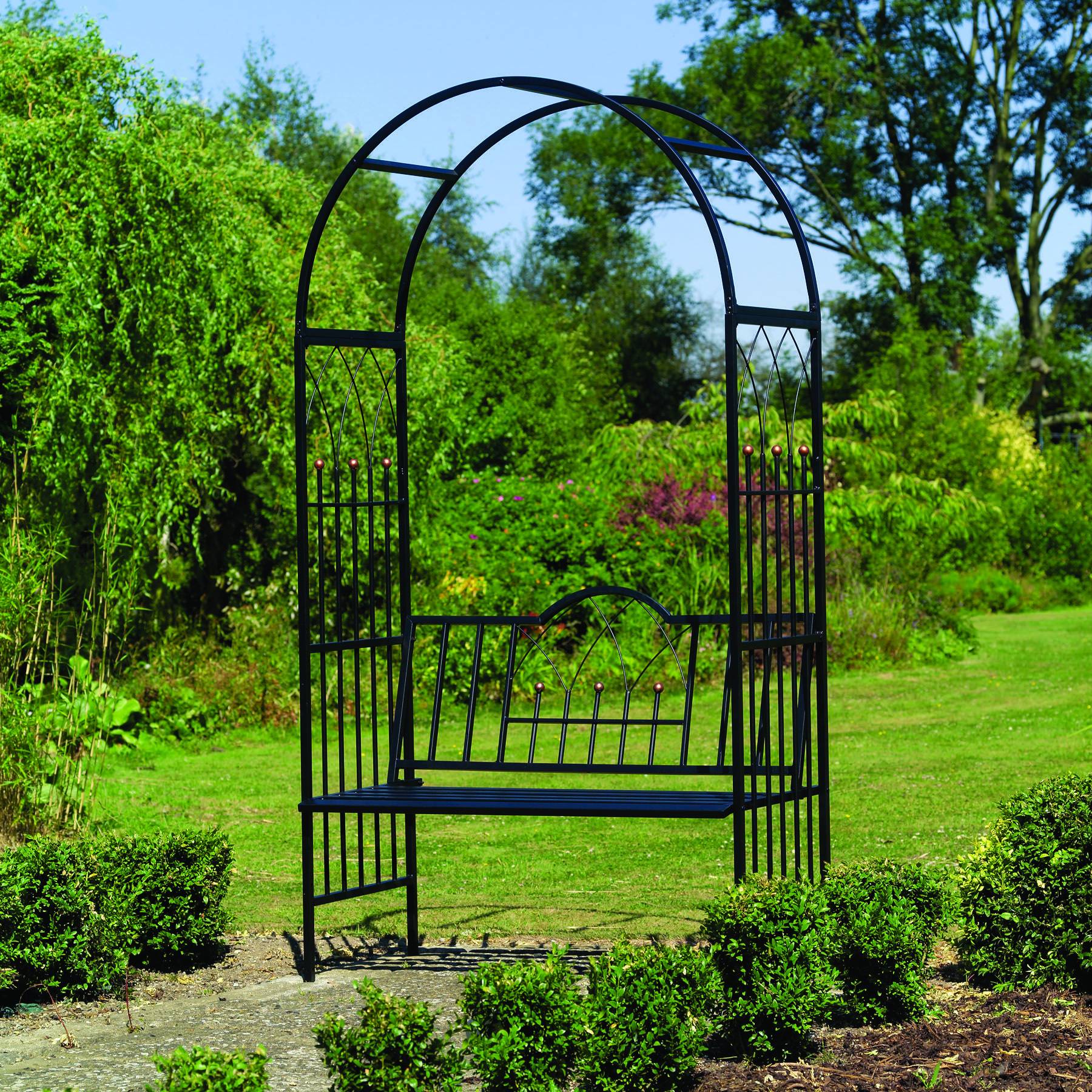23 Metal Garden Arch Ideas To Consider SharonSable