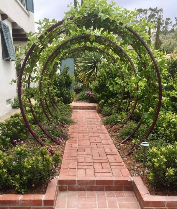 Homemade Garden Arbor Designs