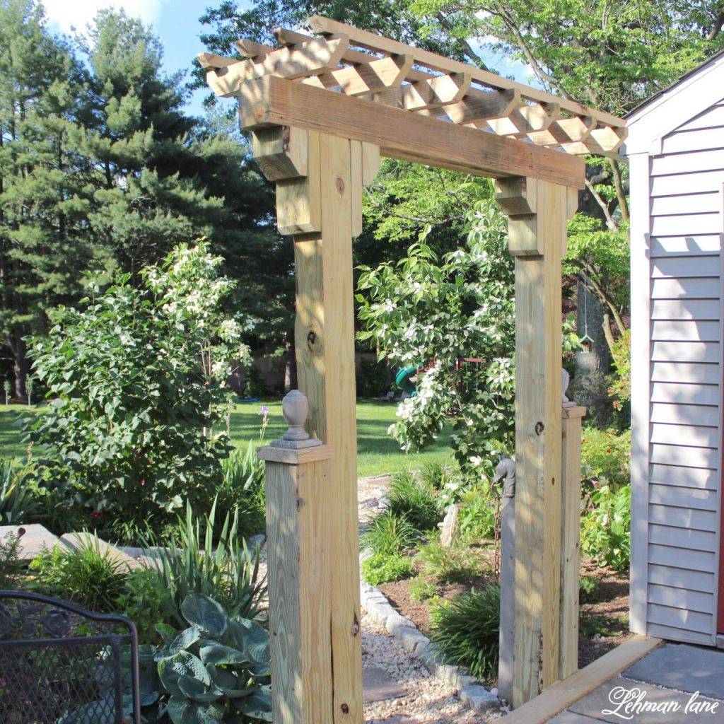 Chic And Easy Diy Arbor Plans