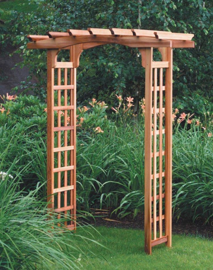 Homemade Garden Arbor Designs