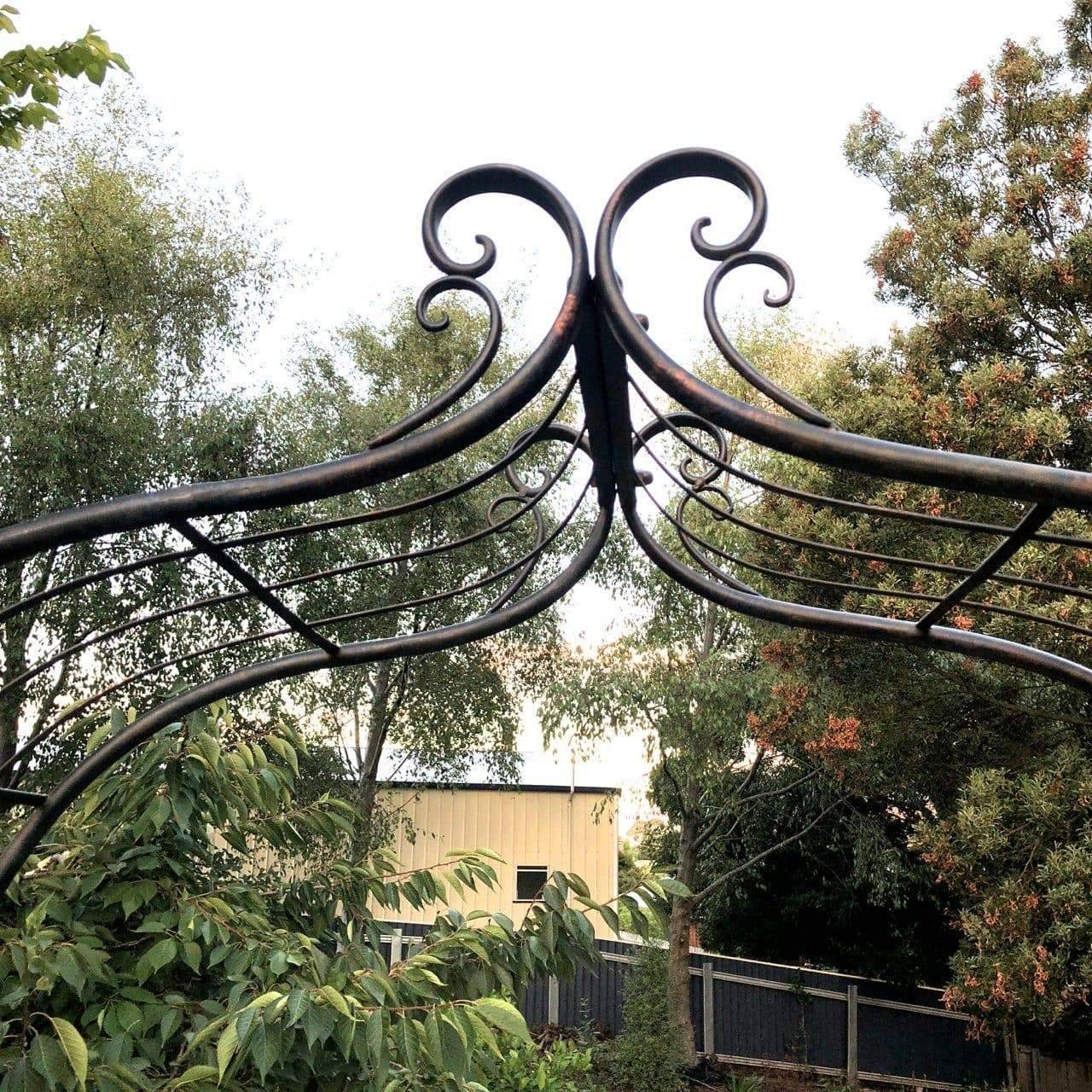 23 Wrought Iron Garden Arch Ideas To Consider SharonSable