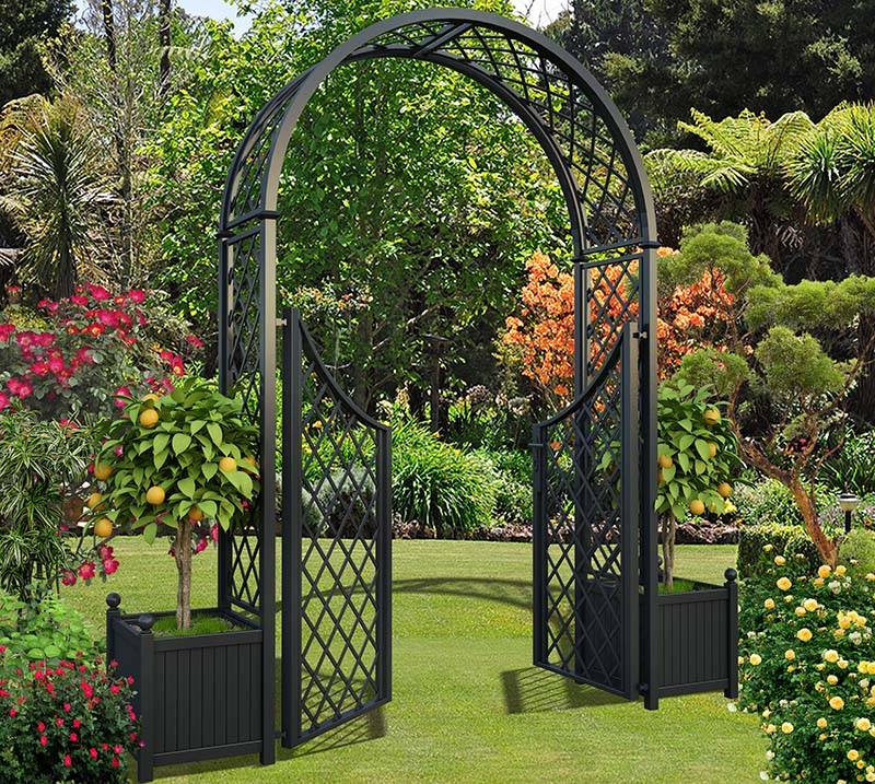 25 PVC Garden Arch Ideas You Should Check SharonSable