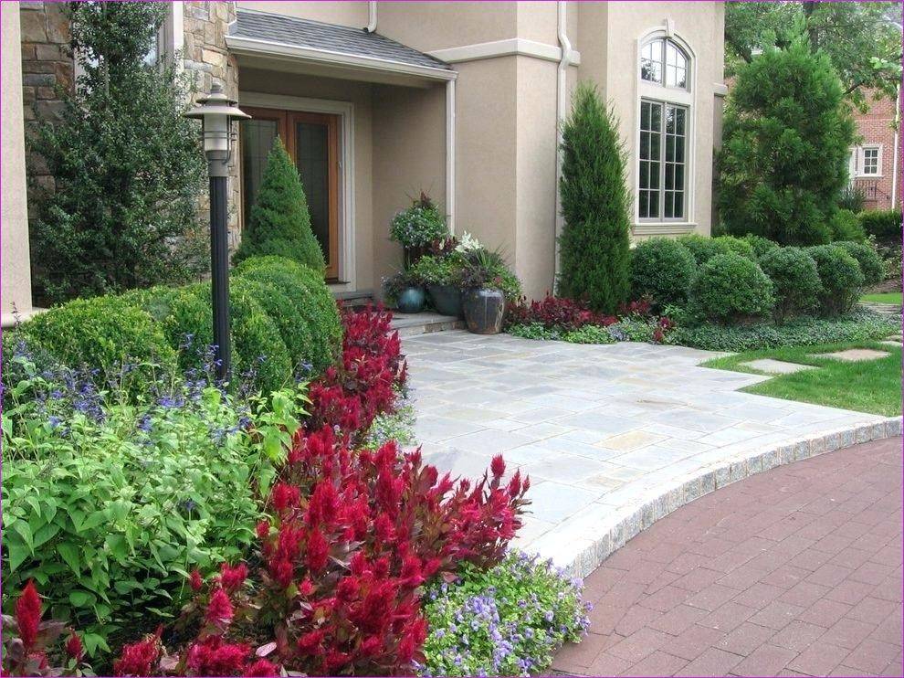 Lovely Front Entryway Landscape Ideas Home