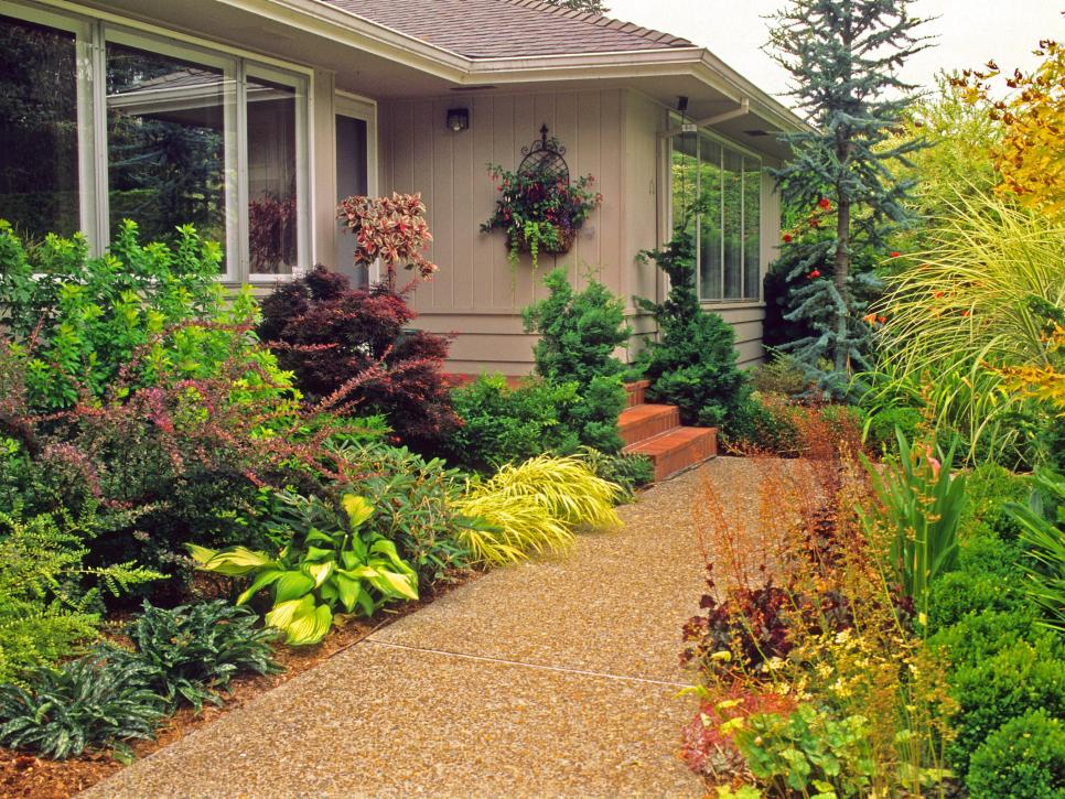 House Entrance Garden Ideas