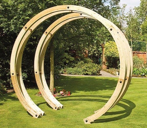 Rowlinson Softwood Round Top Arch