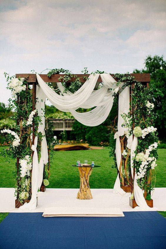 Amazing Wedding Arch Canopy Ideas