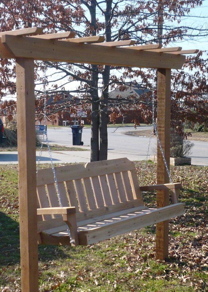 A Simple Diy Pergola Swing