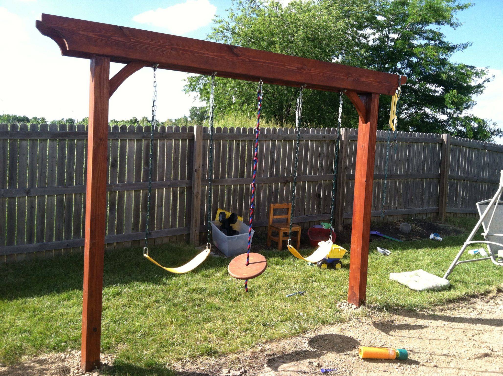 Homemade Swing Set Ideas