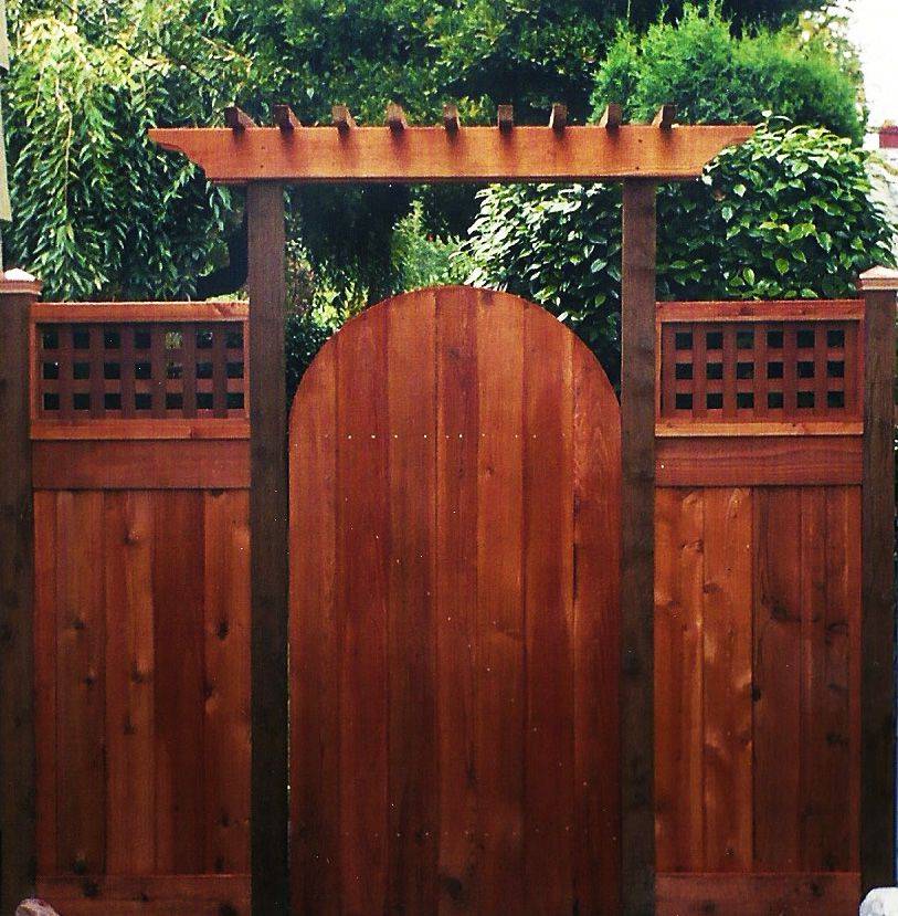 Wooden Garden Gate