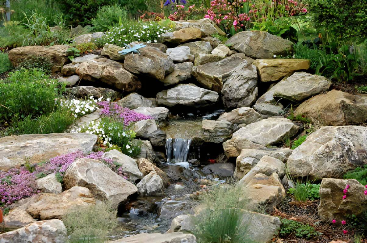 Affordable Rock Garden Landscaping Ideas