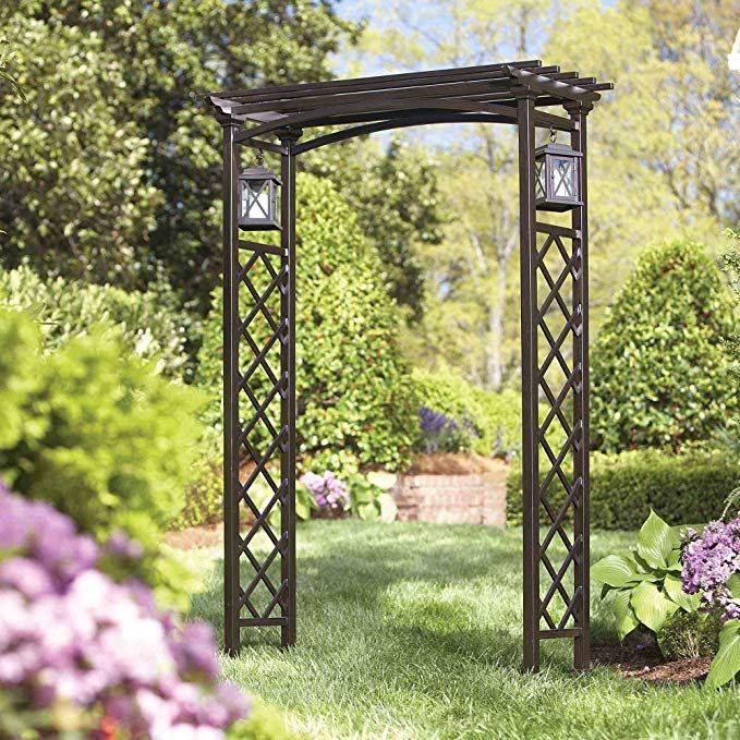 Elegant Solid Narrow Wall Trellis