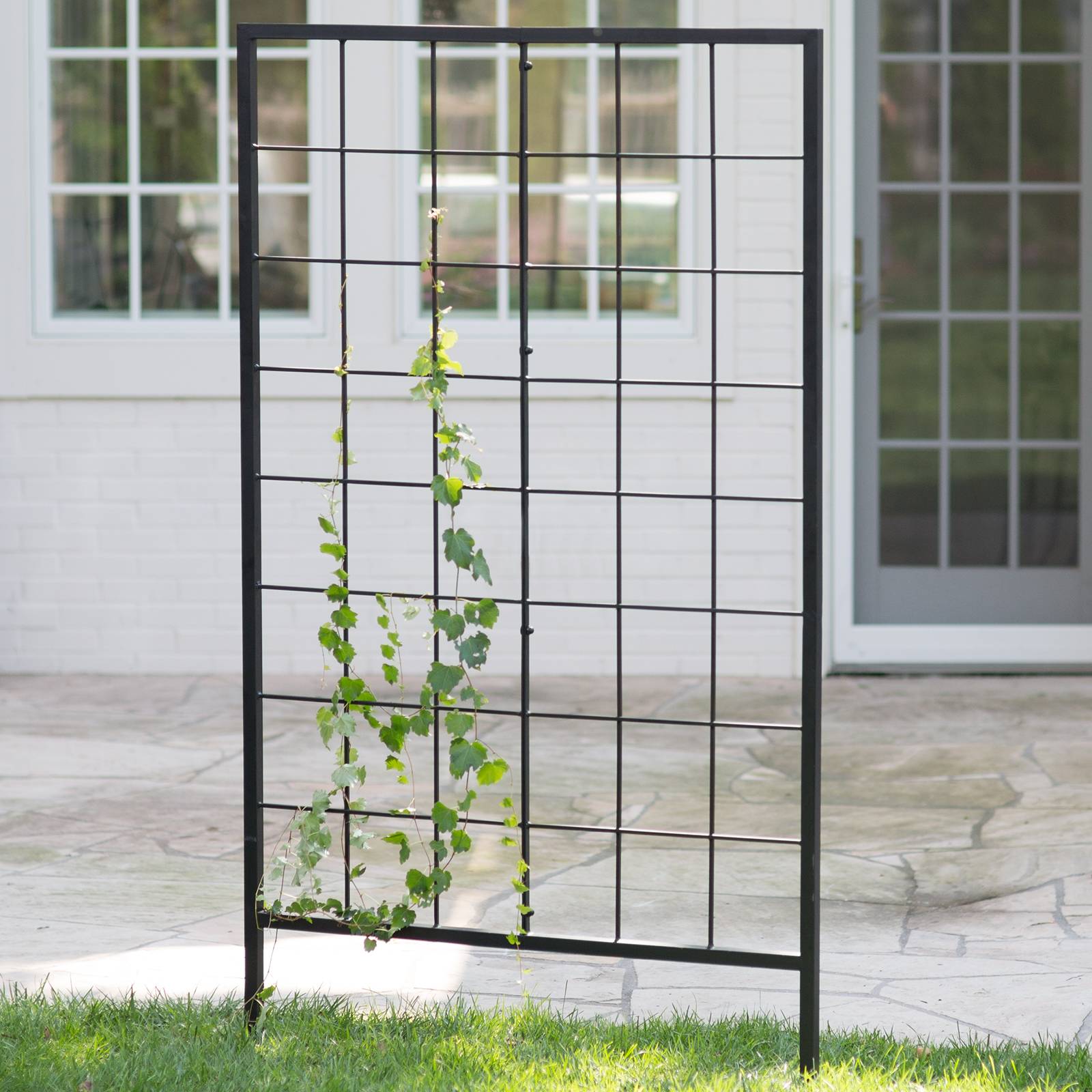 Kinbor Outdoor Metal Garden Arch Garden Arbour