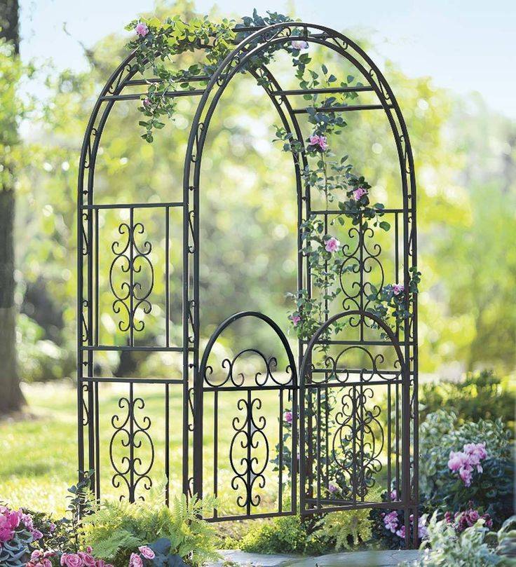 Decorative Arched Garden Gate
