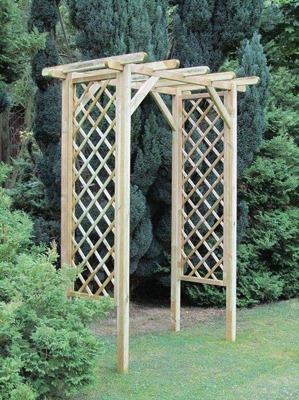 Arched Arbor Plans