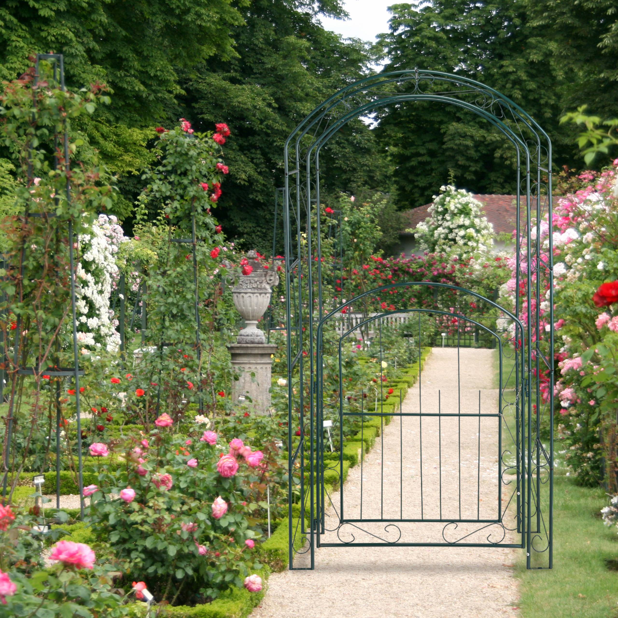 Arches Metal Stone Wood And Plastic Arbor Ideas