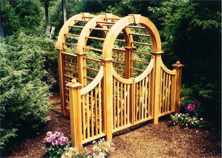 Astoria Arbor Cedar Pergola
