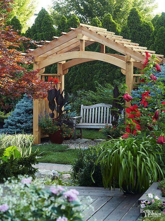 Diy Garden Arbor Plans