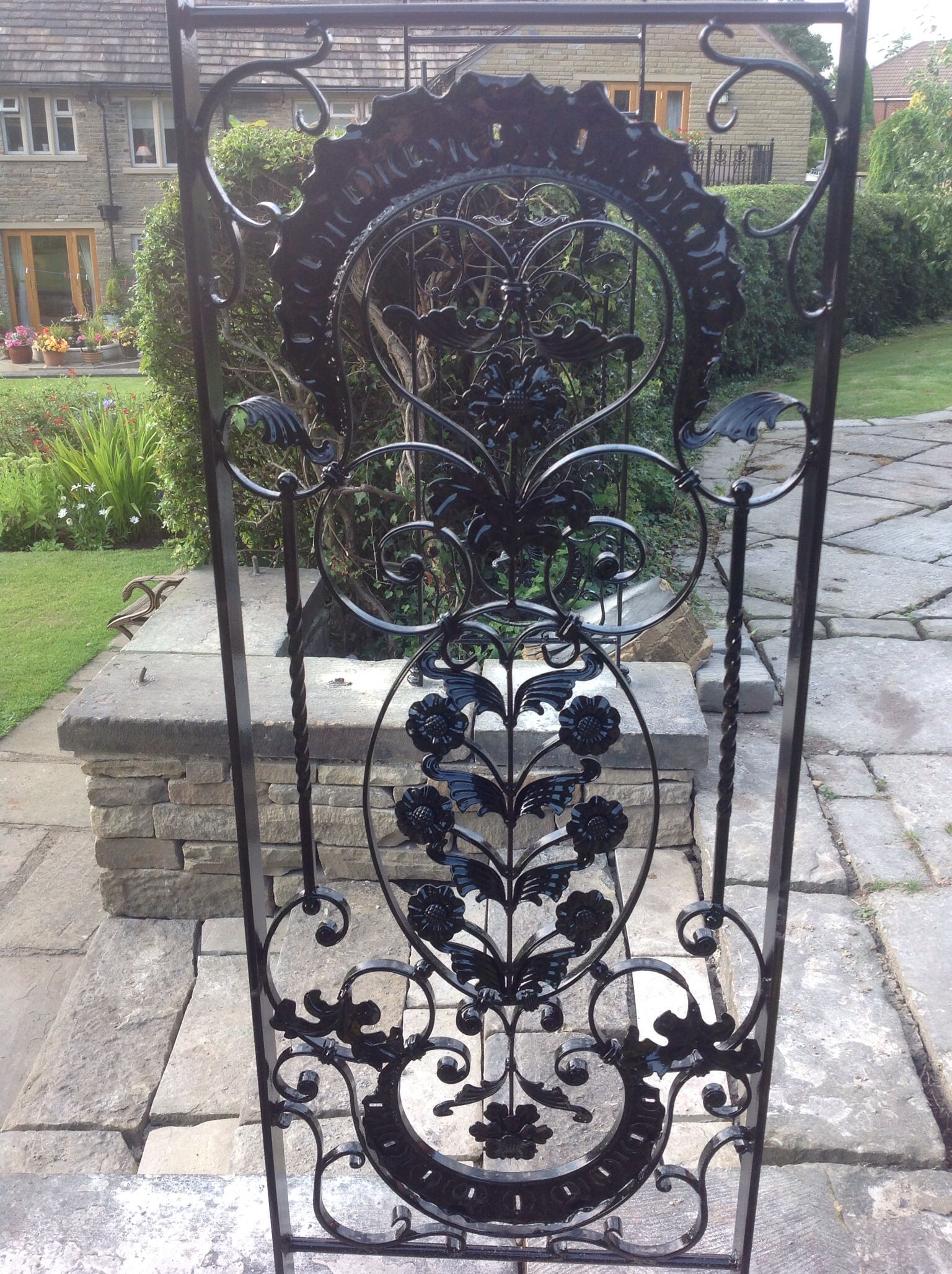 Wedding Arbor Ivy Trellis Rose Garden Arch Metal Ft Patio Deck