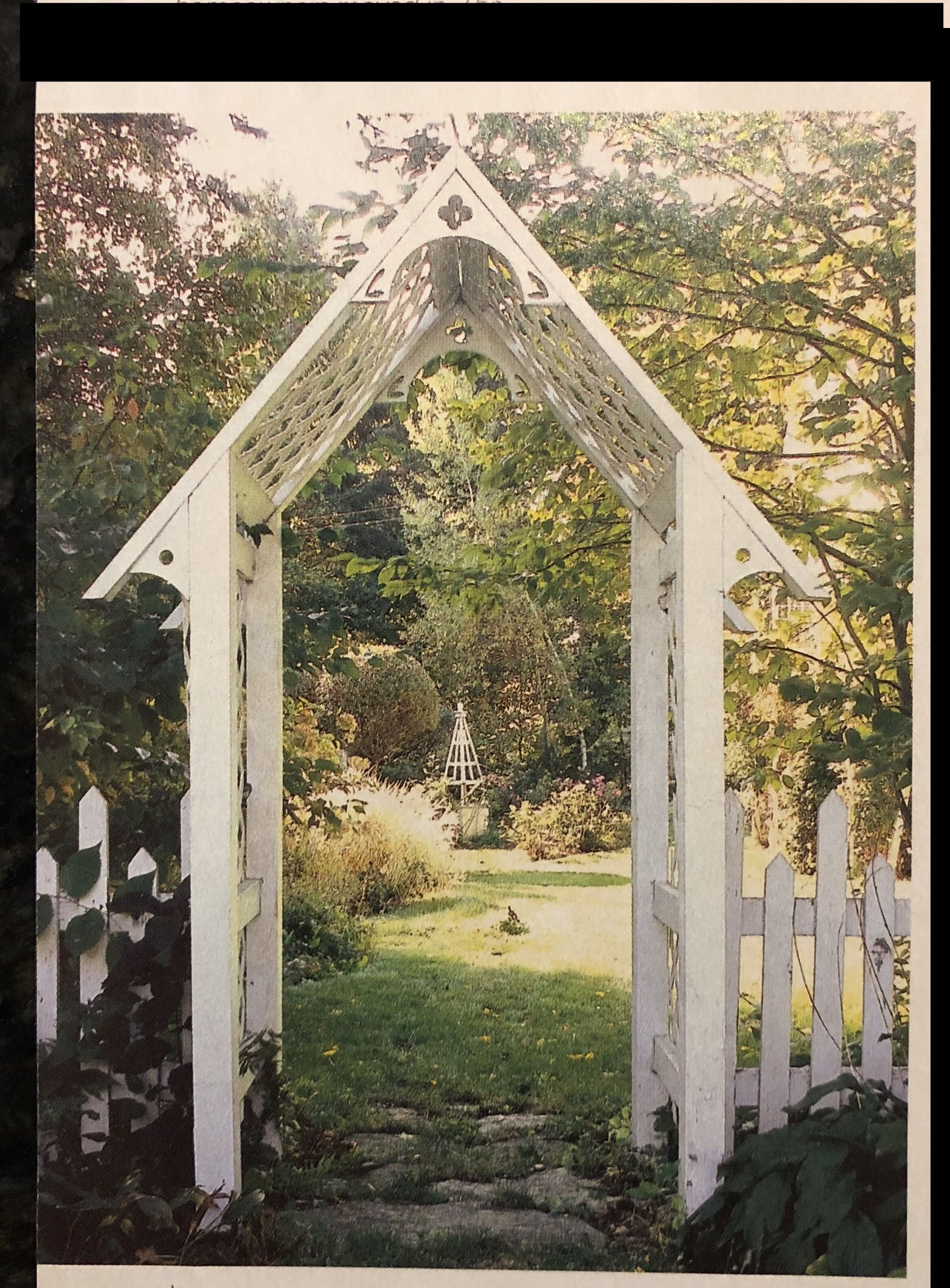 Lighting Gothic Garden