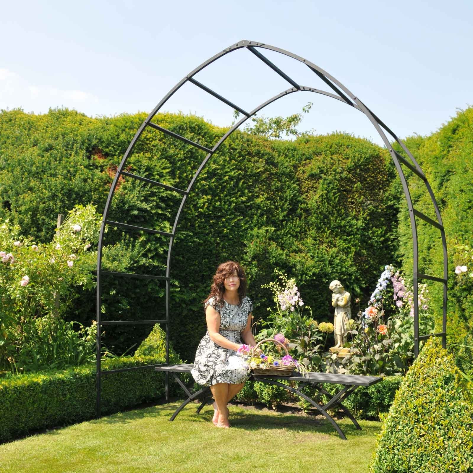 Gothic Garden Arch Plant Supports