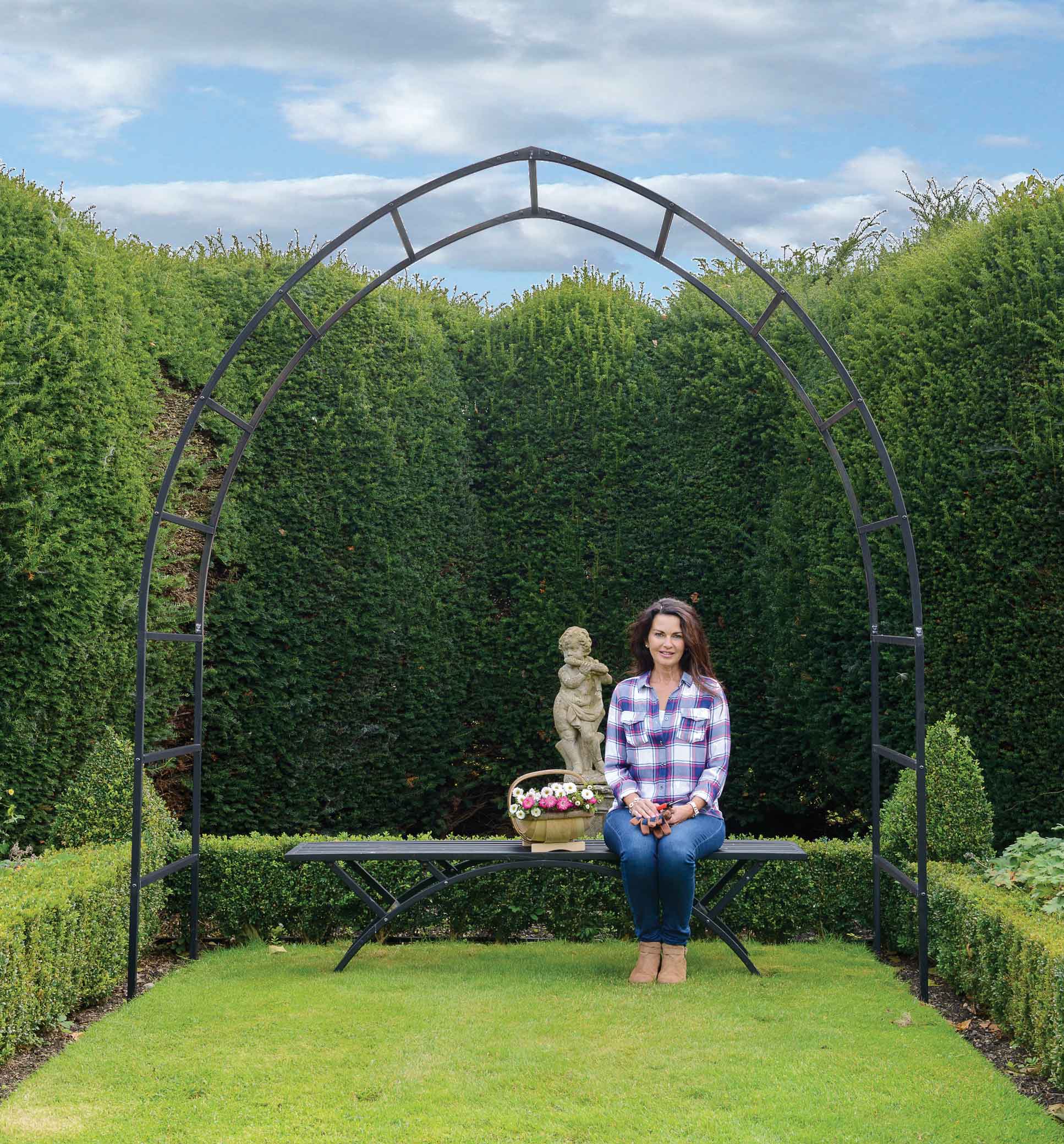 Gothic Garden Arch Plant Supports