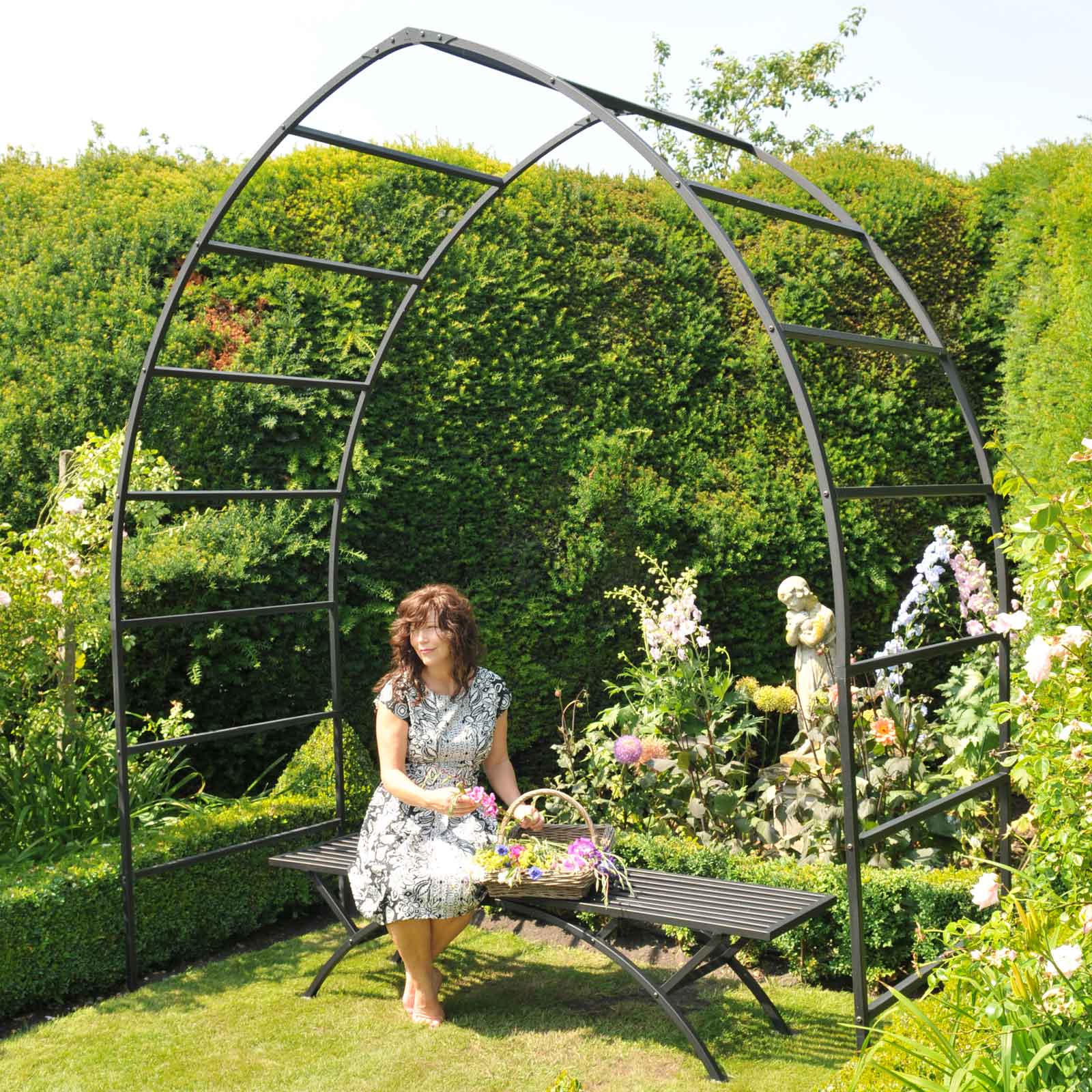 Gothic Steel Garden Arch