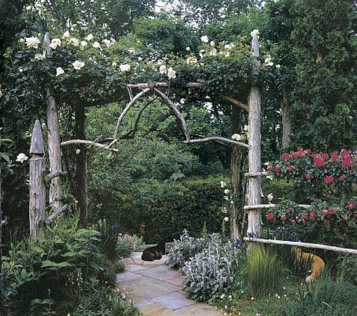 Medieval Gothic Style Garden Arch Arcade De Jardin