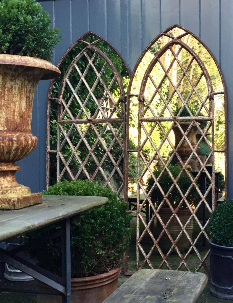Trellis Gothic Garden Mirror