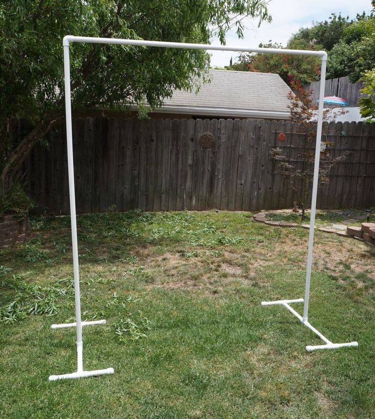 Diy Hoop House Trellis