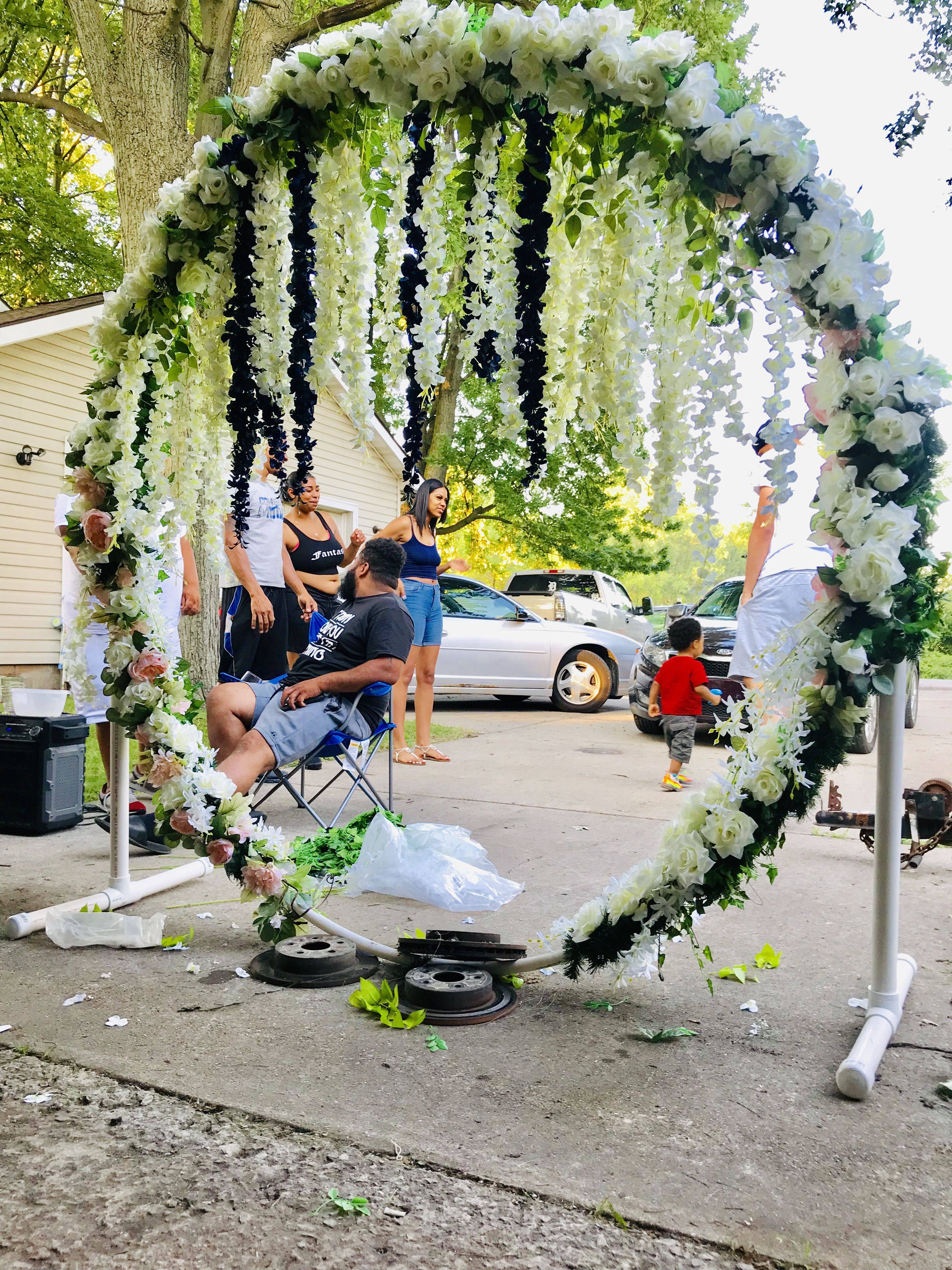 Diy Hoop House Trellis