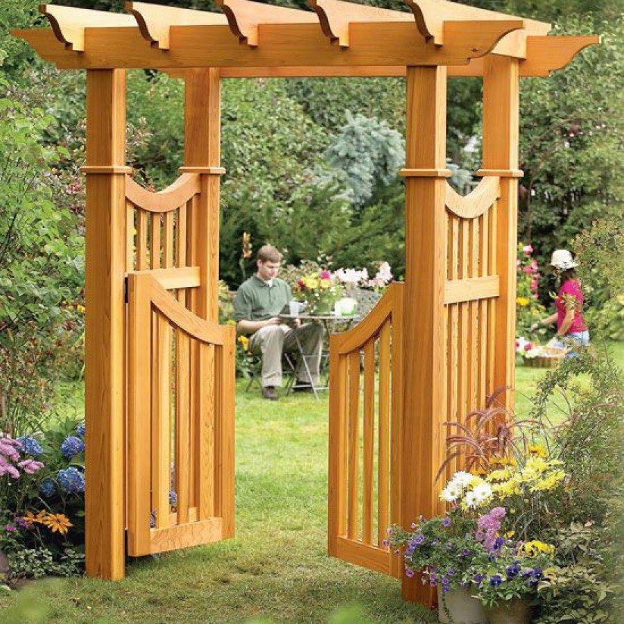 Easy Garden Arbor