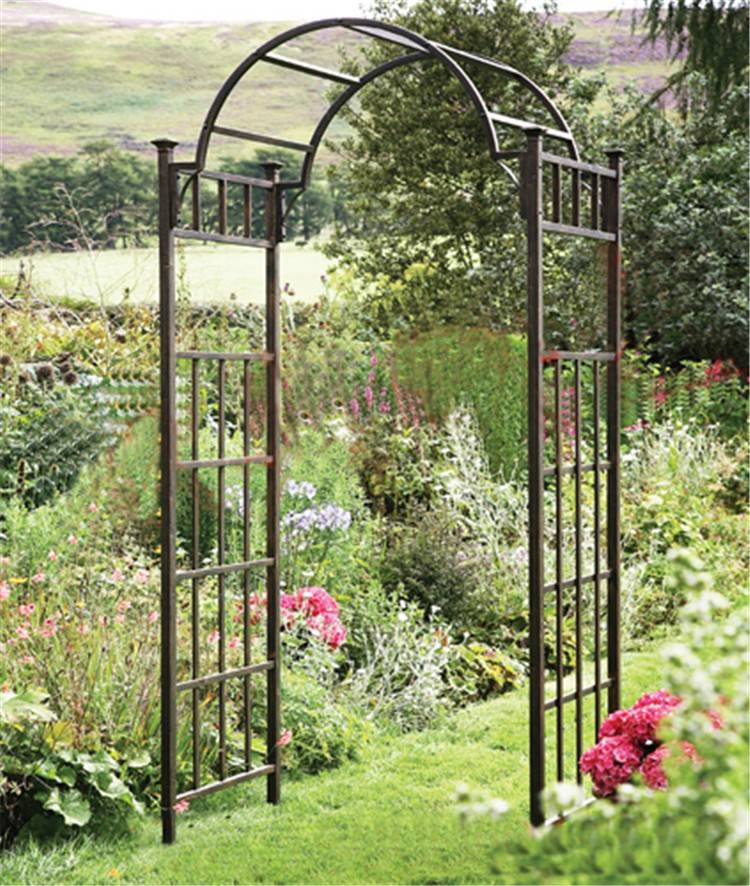 Ft Garden Decoration Climbing Plants Arch Steel Arbor